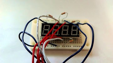 示範影片：mBlock & Arduino（17）四位數七段顯示器之一