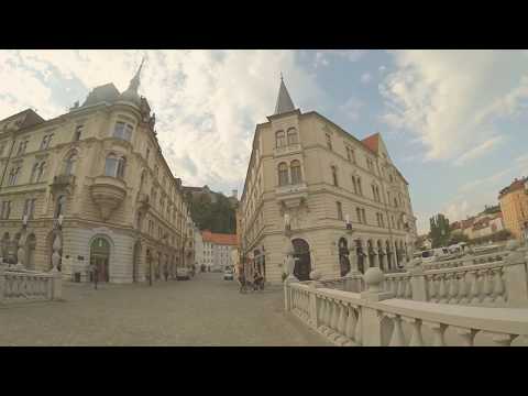 Video: Triple Bridge (Tromostovje) kuvaus ja kuvat - Slovenia: Ljubljana