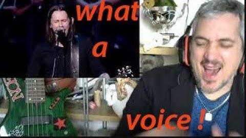 Alter Bridge Words Darker Than Their Wings Live reaction Part1 Punk Rock Head SingBass James Giacomo