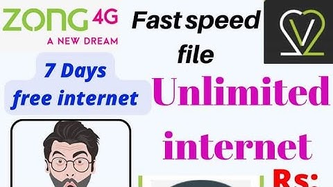 free internet on zong bilkul free hy mazy karwa deye zong walo ny