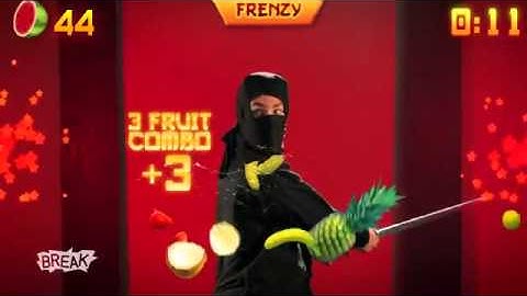 Fruit Ninja Xbox Kinect