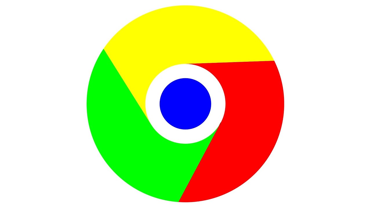 Logo Google Chrome in Corel Draw - YouTube