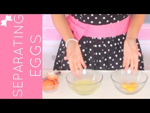 How To Separate Egg Yolks From Egg Whites Ways Baking Video Quick Easy Tips Tricks-11-08-2015