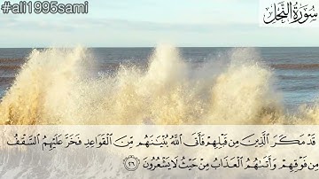 والله يعلم ما تسرون وما تعلنون | تلاوة خاشعة ♡ ما تيسر من سورة النحل | الشيخ د. محمد اللحيدان