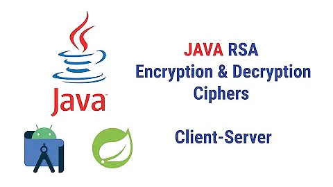 RSA Encryption/Decryption (2) : Splitting public key and private key for a client-server application