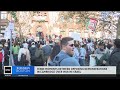 Protesters Supporting Israel Challenge Pro Palestinian Rally In Cambridge 