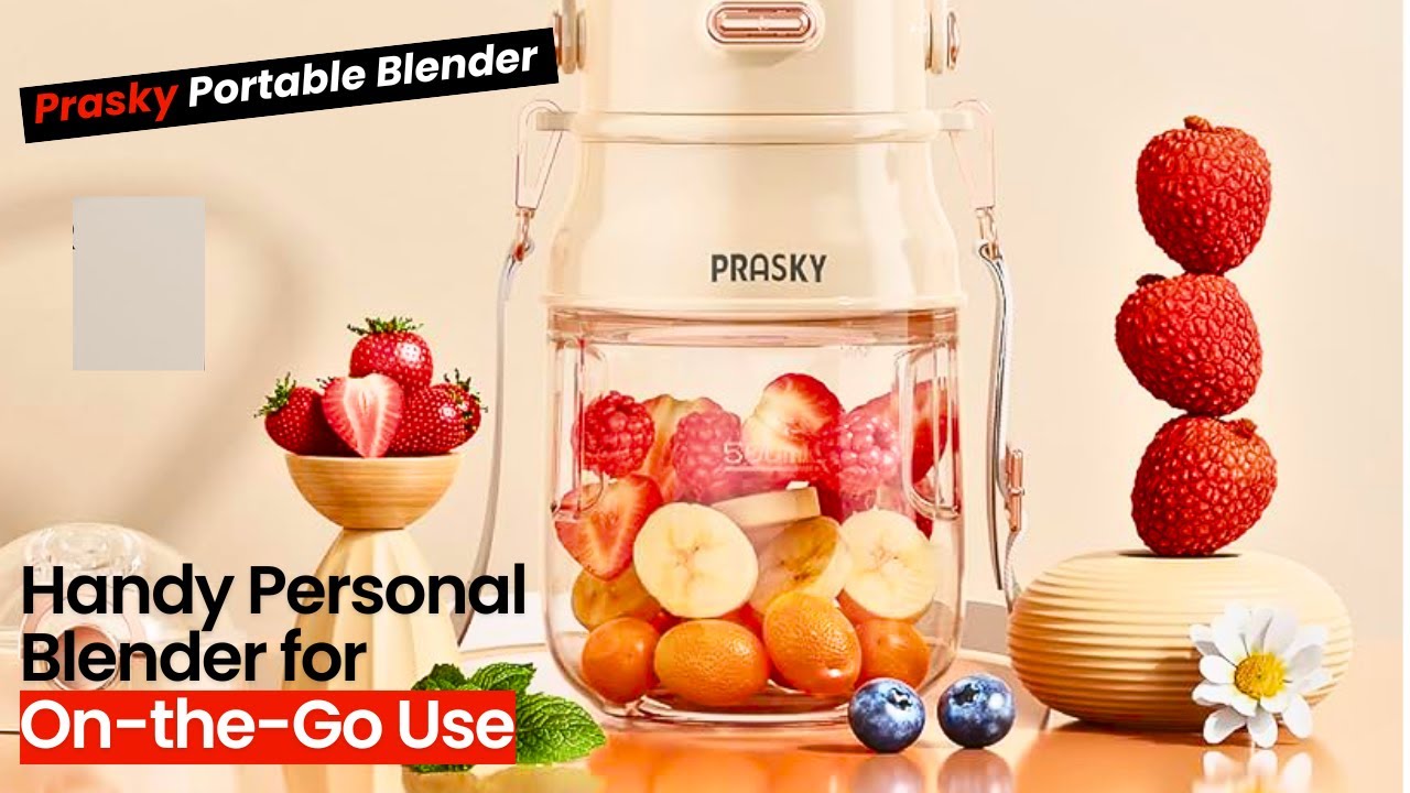 Smoothie Cup Blender Portable Blender, Prasky Personal Blenders For India Portable Juicer