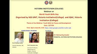 NSS Unit Victoria Institution (College) Live Stream screenshot 4