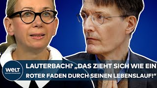 KARL LAUTERBACH: "Das zieht sich wie ein roter Faden durch seinen Lebenslauf!" I WELT Interview