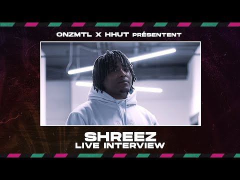 Youtube: Shreez répond aux questions du média français HHUT en LIVE IG | ONZMTL