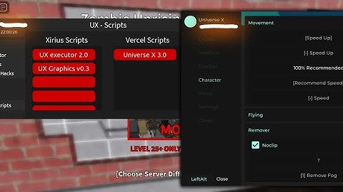 Roblox Zombie Uprising script -|- Mobile & PC