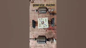 Wind power generator • DC motor project #shorts #generator