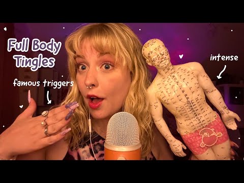 ASMR Famous Triggers On TAD! Fishbowl, Treasure Hunt, Spit Painting, Energy Rain, Brushes, Tapping!