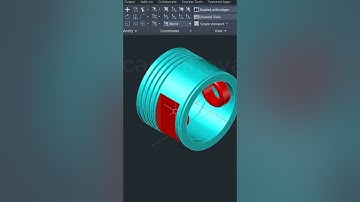 3D CRANK & PISTON  IN Auto CAD TUTORIAL  INTRO  HOW TO MAKE