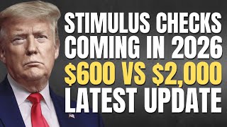 $600 REBATE STIMULUS CHECK UPDATE | $600 VS $200 STIMULUS