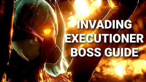Code Vein - INVADING EXECUTIONER Boss Fight Story Campaign Gameplay