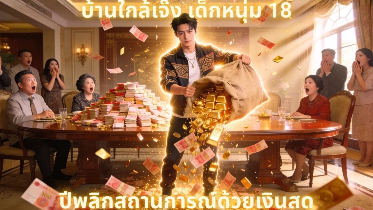 💸 บ้านใกล้เจ๊ง เด็กหนุ่ม 18 ปีพลิกสถานการณ์ด้วยเงินสด | #สปอยซีรีส์ #ระบบ