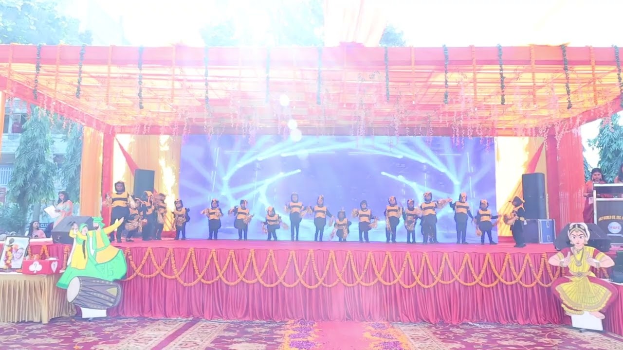 Buzzing with Joy: Honey Bee Dance by Preschool Students 🌟