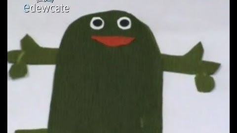 How to make a frog finger puppet