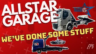 Allstar Garage - Episode 5. We Do Some Work On A Lorry And Get This Old Jaguar Stripped Out!