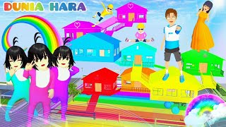 Yuta Rumah Baru Warna Warni 😍 Semua Dapat Kamar Baru | Banjir Racun Karena Raksasa 😱 Sakura School