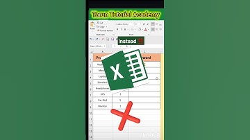 Excel tips and tricks Hindi me #excel #exceltips #accounting #youtubeshorts #ytshorts #viralshorts