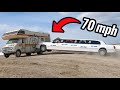 Limo Jumps Through RV at 70 MPH