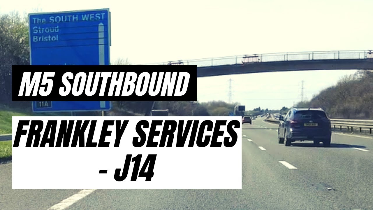 M5 Frankley Services to J14 Southbound - Drive with me