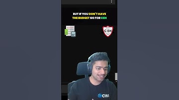 First Certification For Cybersecurity #shorts