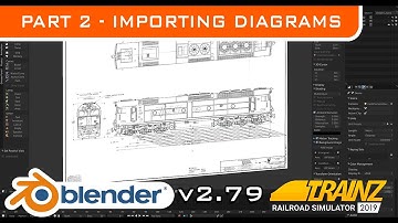 How to Import Diagrams / Photos into Blender | Blender v2.79b Tutorials (Part 2)