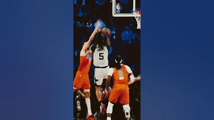 Steph smoooooth with it 🧈 #nba #spurs #stephoncastle 📺 NBA on Prime