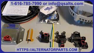 ECM Alternator Voltage Control Bypass kit, External Voltage Regulator for Chrysler, Dodge, Jeep