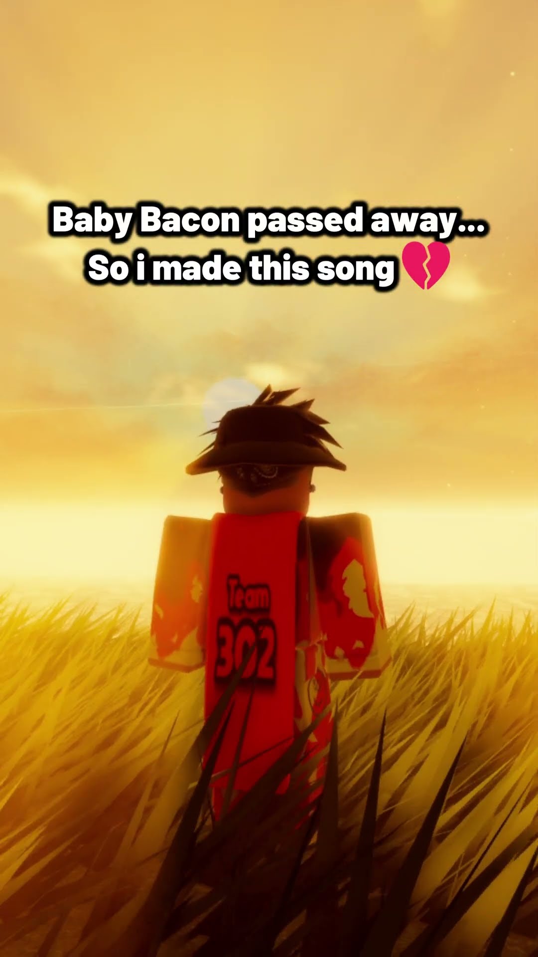 RIP BABY BACON ?? #shorts #roblox
