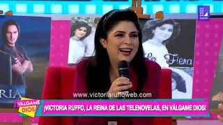 [VIDEO] #VictoriaRuffo en entrevista para el Programa #ValgameDios
