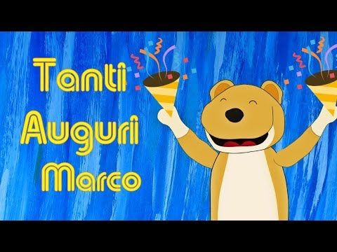 Tanti Auguri Marco