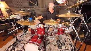 Video thumbnail of "She's Not There, Santana version, Drum Cover by Gary Schneider GS on Drums"