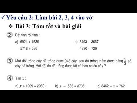 Toán: Luyện tập chung (tuần 21 - trang 106)