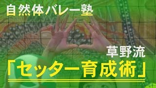 セッターの基本動作から実戦練習まで