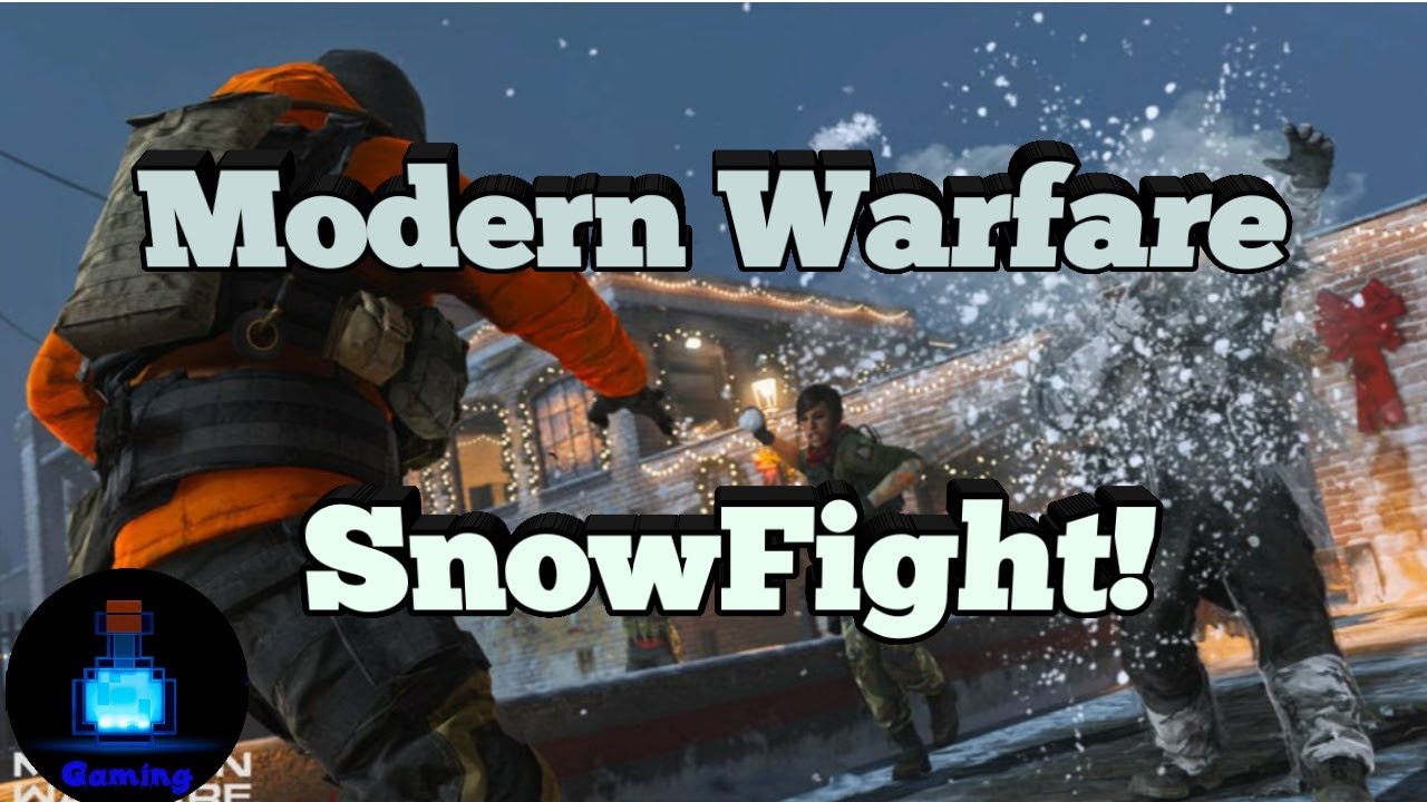 New! Snowfight Mode on Call Of Duty Modern Warfare! With Yt_MarkyMark ...