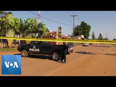 Police Are Seen At The Site Of Deadly Blast In Uganda S Capital 