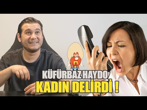 HAYDO SESİYLE TROLLEDİM KADIN ÇILDIRDI !