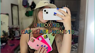 unboxing- capinhas iphone 13 da shopee