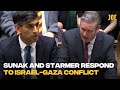 Rishi Sunak and Keir Starmer make statements on Israel-Gaza conflict in House of Commons