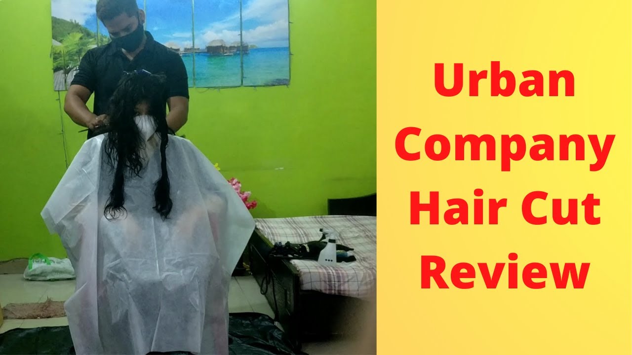 Urban Clap Hair Cut Review| Urbanclap haircut for ladies|Salon at Home with  Urban Company - YouTube