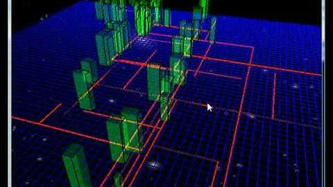 procedural generated city