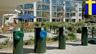 Pneumatic waste disposal: Swedish company’s pneumatic vacuum tubes suck trash away - TomoNews