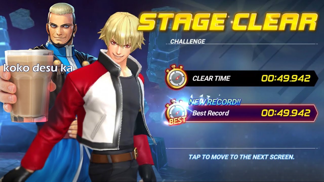 【Kof all star global】Time attack novice 2020/08/01
