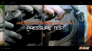 ProVent Catch Can Pressure Test by Mann + Hummel