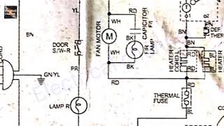 ?? LG 280L refridgerator full wiring diagram