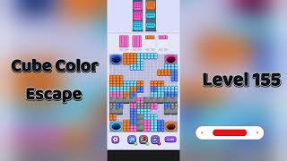 🧩 Cube Color Escape Level 155 Walkthrough | Step-by-Step Guide 🎮 | Go Answer